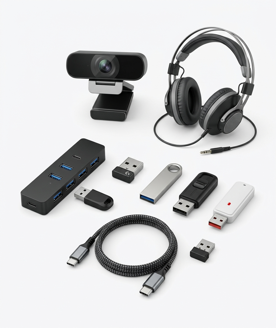 Webcams & Headsets